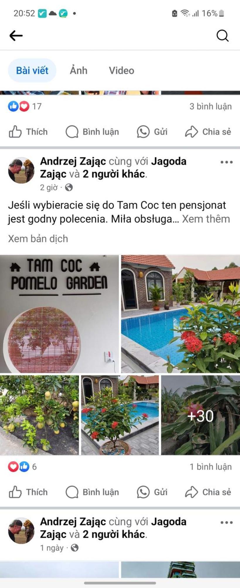 Tam Coc Pomelo Garden Apartment Ninh Binh Exterior photo